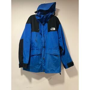 The North Face Mountain Jacket Gore Tex Bright Blue Size Large JL